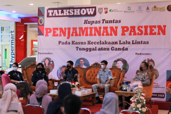 >RSSI Pangkalan Bun Adakan Talkshow Bertajuk Penjaminan Pasien pada Kasus Kecelakaan Lalu Lintas Tunggal/Ganda